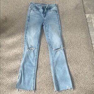 American Eagle high rise skinny kick